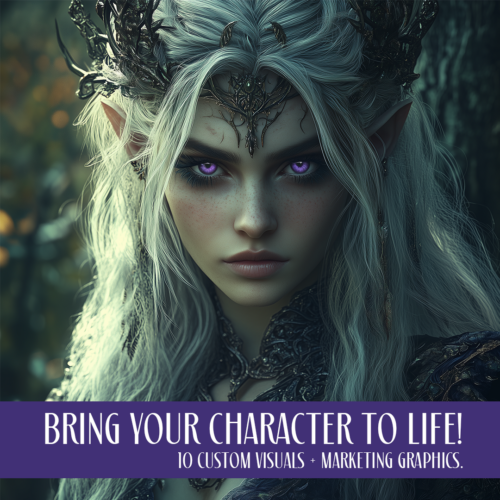 Custom Character and marketing designs - Enchanted Ink AI Studio